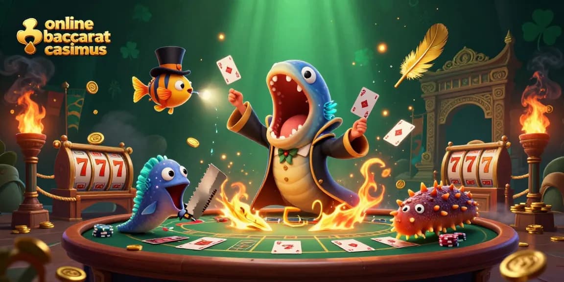 Experience thrilling action and strategy with online baccarat casinous in a vibrant casino setting.