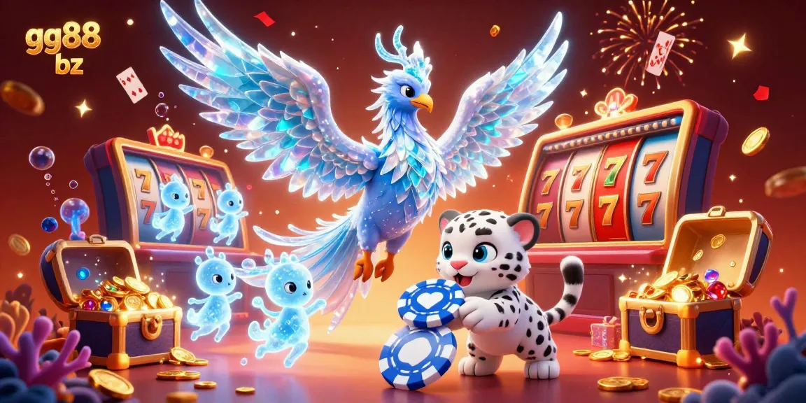 Engage with captivating online slots at gg88 bz featuring colorful characters and festive energy.